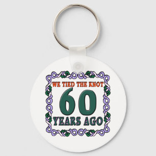 60thweddinganniversary keychain