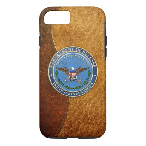 610 US Department of Defense DOD Emblem 3D iPhone 87 Case