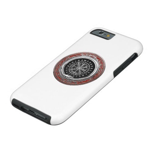610 Vegvisir _ Viking Silver Magic Runic Compass Tough iPhone 6 Case
