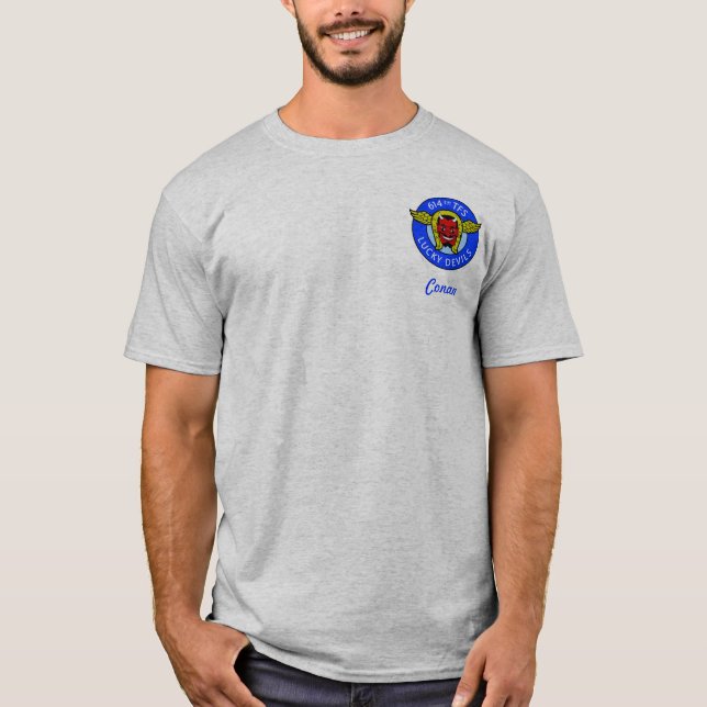 614th Fighter Squadron T-Shirt (Front)