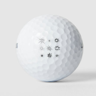 6162Cartoon Explosion Golf Balls
