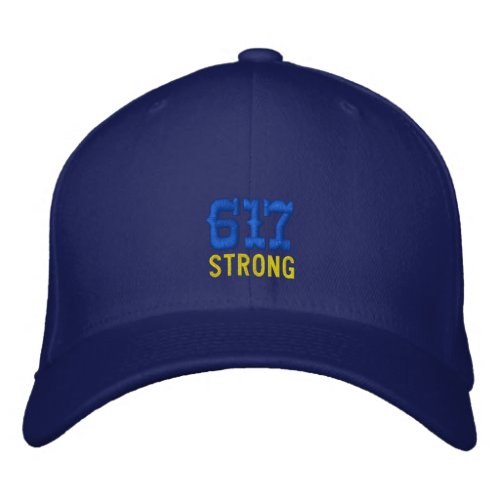 617 Strong Embroidered Baseball Hat