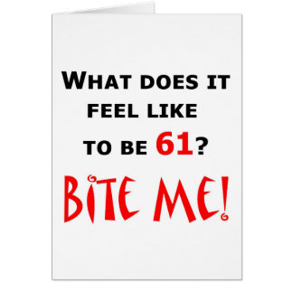 61 Bite Me! Cards