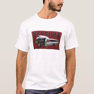 61 Pontiac Ventura Rear View on tee shirt.