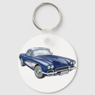 61CorvetteGlitzie Keychain