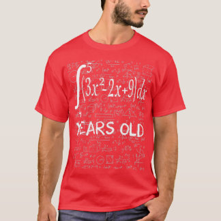 61st birthday 61 years old math geek integral T-Shirt