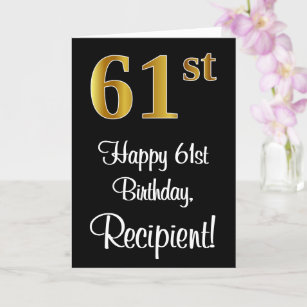 61st Birthday Card for Women - Happy Birthday Cake Card Years, Months,  Weeks, Days, Hours, Pastel Card for 61 Year Old