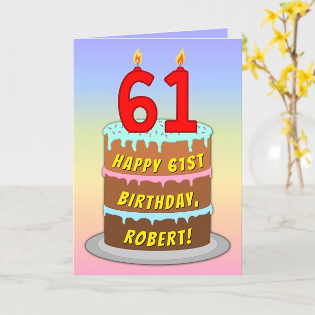Happy 61St Birthday - CakeCentral.com