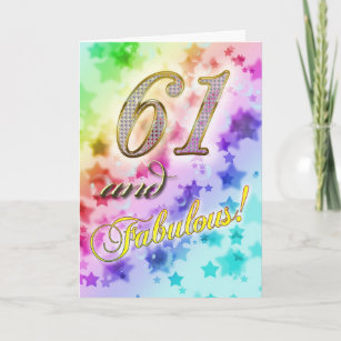 61st Birthday Invitations | Zazzle