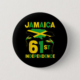 61st Jamaica Independence Day Since 1962 Doctor Bi Button