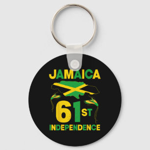 61st Jamaica Independence Day Since 1962 Doctor Bi Keychain