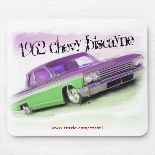 62 Chevy Biscayne Mouse Pad
