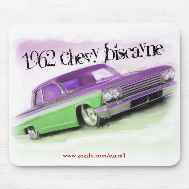 62' Chevy Biscayne Mouse Pad (Front)