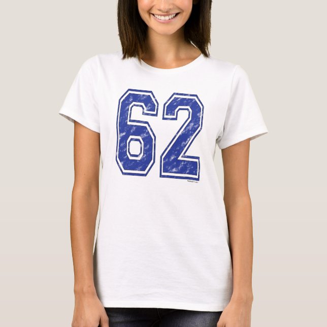 62 Custom Jersey T-Shirt (Front)