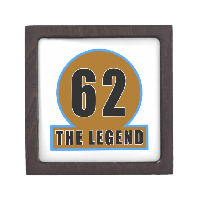 62 The Legend Birthday Designs Premium Trinket Boxes