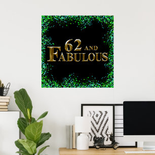 62nd Birthday  Poster