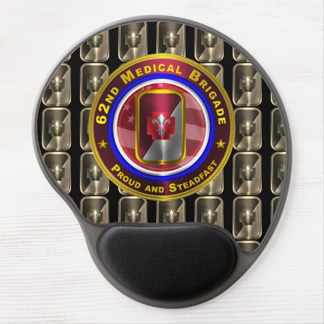 62nd Medical Brigade  Gel Mouse Pad (Front)