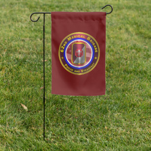 62nd Medical Brigade “Proud And Steadfast” Garden Flag