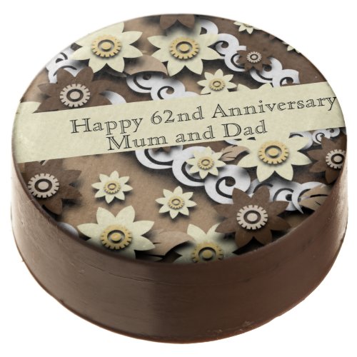 62nd Wedding Anniversary   Chocolate Covered Oreo