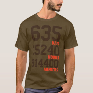 635 Days BrownOrange T-Shirt