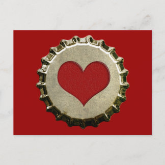 6375_red-heart-bottle-cap-topGraphic RED HEART BOT Postcard