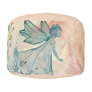 *~* 63 Fantasy Sweet Faerie Forest Neutral Pouf