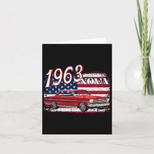 63 Nova 2 4th Of July American Card