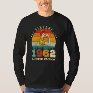 63 Year Old Bday 1962 Vintage 63rd Birthday Women T-Shirt