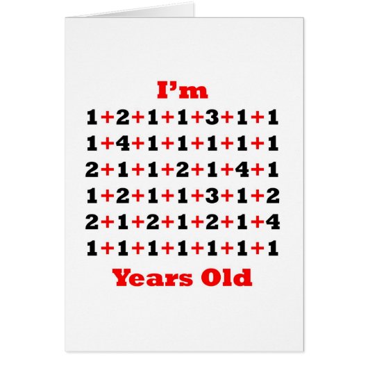 63 Years old Blk Red Cards (Front)