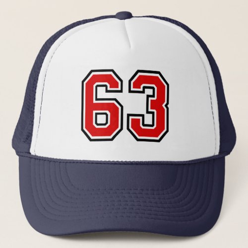 63rd Birthday Trucker Hat
