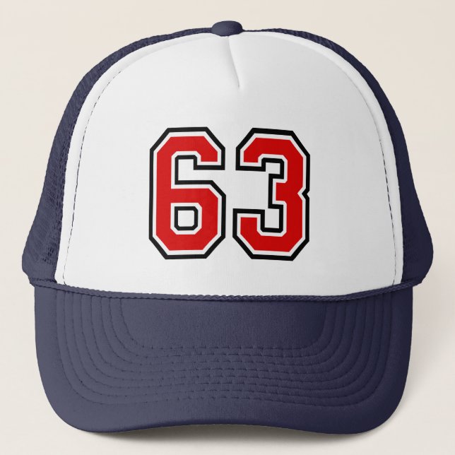 63rd Birthday Trucker Hat (Front)