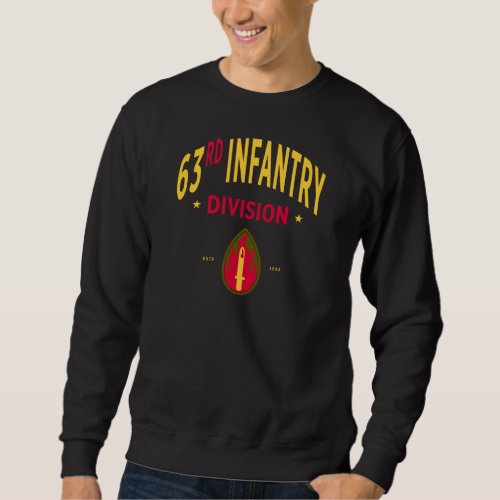 63rd Infantry Division _ US Military Sweatshirt