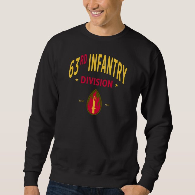 63rd Infantry Division - US Military Sweatshirt (Front)