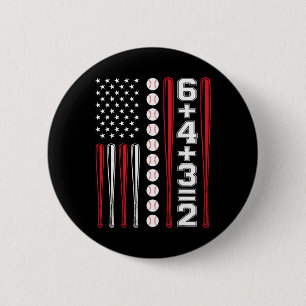 643 Sell Math Player Pitcher Boys Funny American F Button