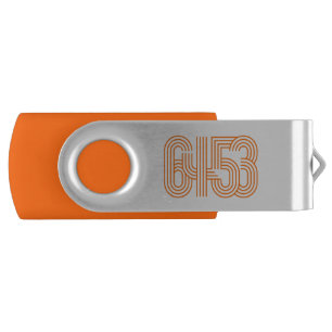 6453 USB Swivel Flash Drive