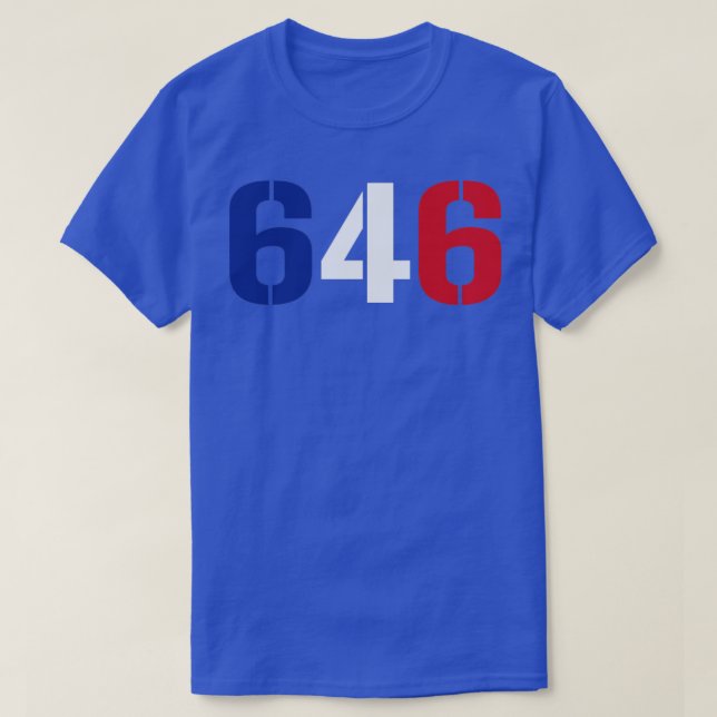 646 New York T-Shirt (Design Front)