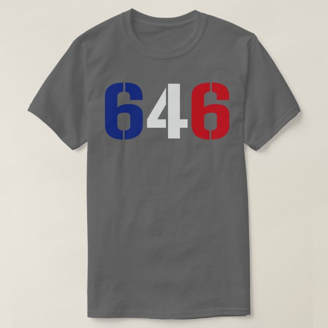 646 New York T-Shirt (Design Front)