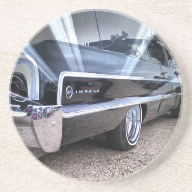 64 Impala Drink Coaster (Front)