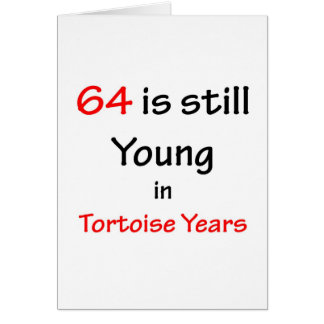 64 Tortoise Years Cards