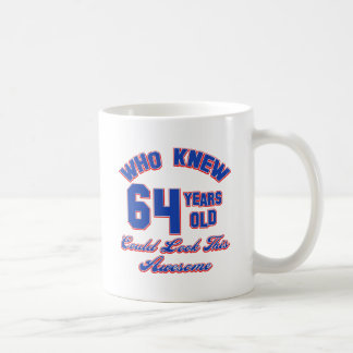 64 year old design coffee mug