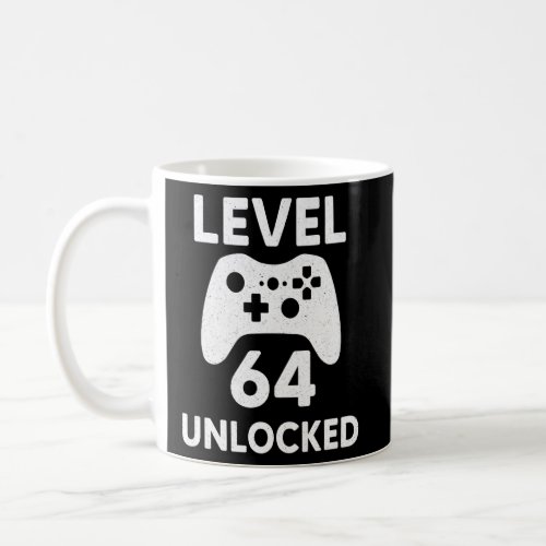 64th B_Day Gamers Gifts 64th Birthday Women Men Bo Coffee Mug