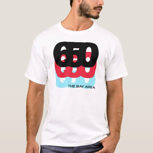 650 Area Code T_Shirt