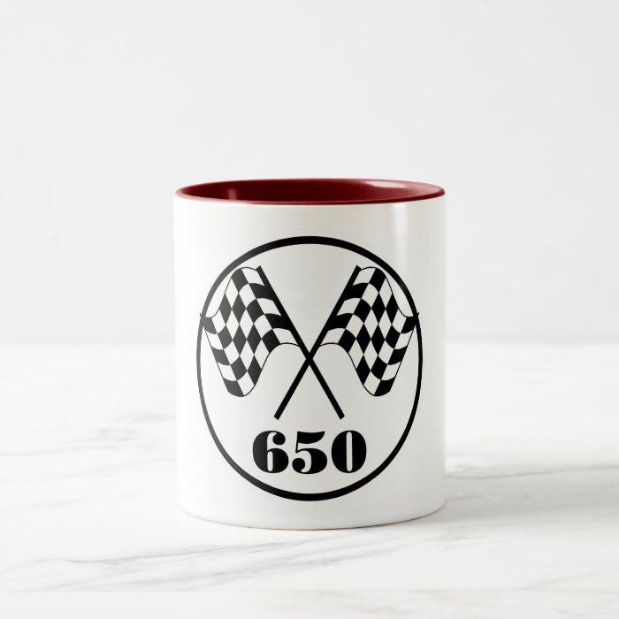 650 Checkered Flags Coffee Mug