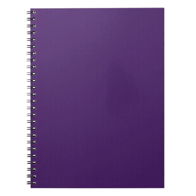 #65187A HEX CODE DARK PURPLE COLOR BACKGROUND TEMP NOTEBOOK (Front)