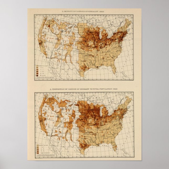 65 Natives Germany 1900 Poster (Front)