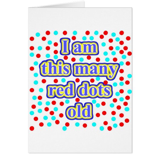 65 Red Dots Old Cards (Front)