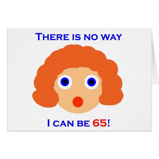 65 There is no way Cards (Front Horizontal)