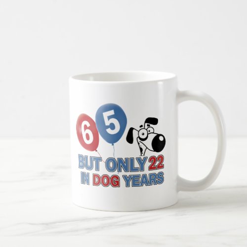 65 year old design coffee mug