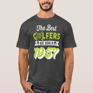 65 Year Old Golfer Golfing Golf 1957 65th T-Shirt