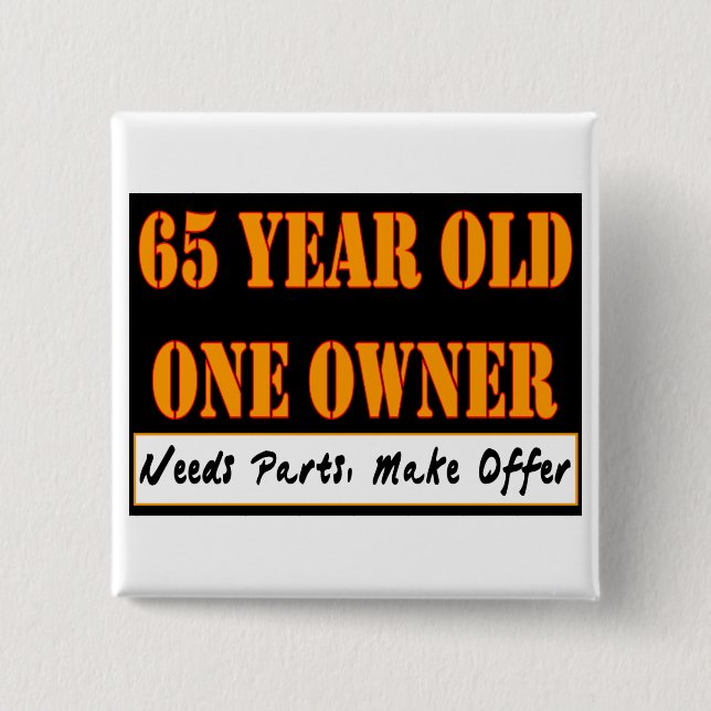 65 Year Old, One Owner - Needs Parts, Make Offer Button (Front)